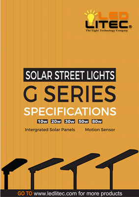 LED LITEC Solar Street Light G Series www.ledlitec.com