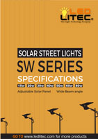 LED LITEC Solar outdoor Light SW Series www.ledlitec.com