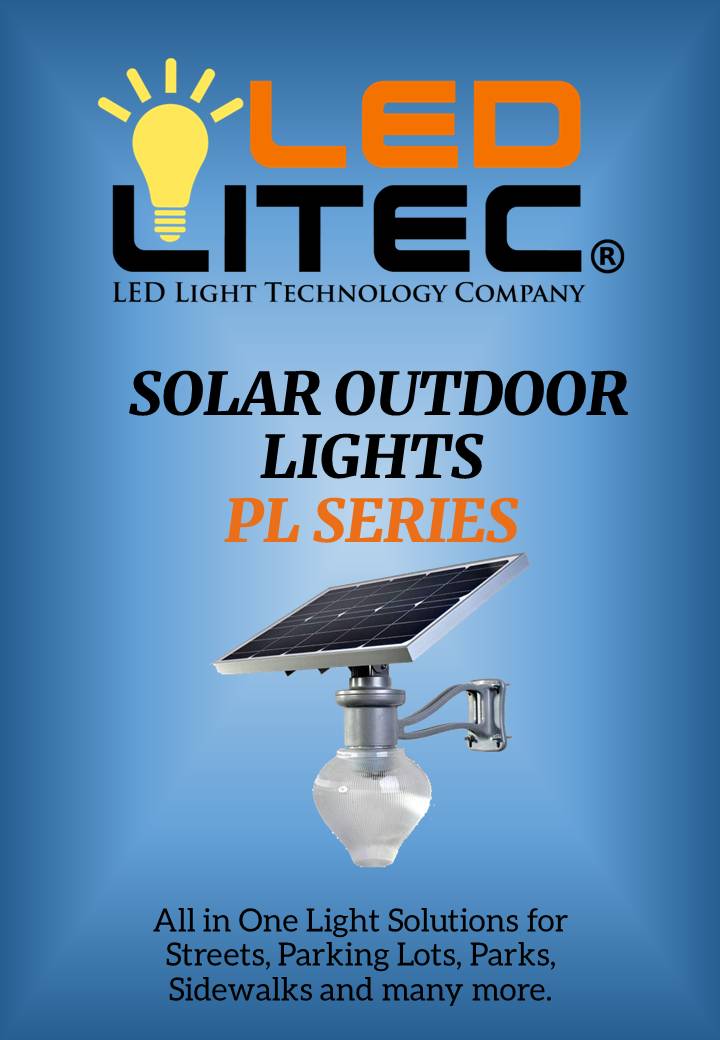 LED LITEC Solar outdoor Light PL Series www.ledlitec.com