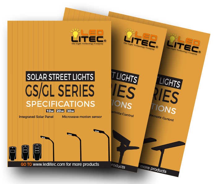 LEDLITEC Integrated  Solar street lights GS GL series