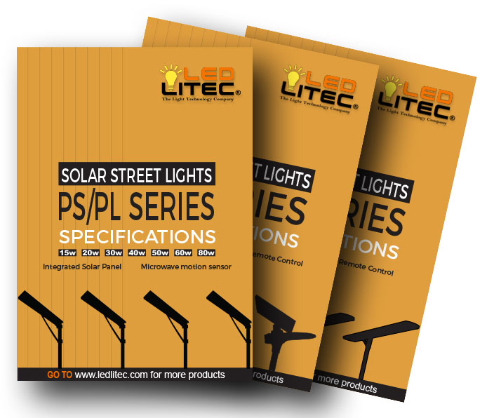 LEDLITEC Integrated  Solar street lights PS PL series